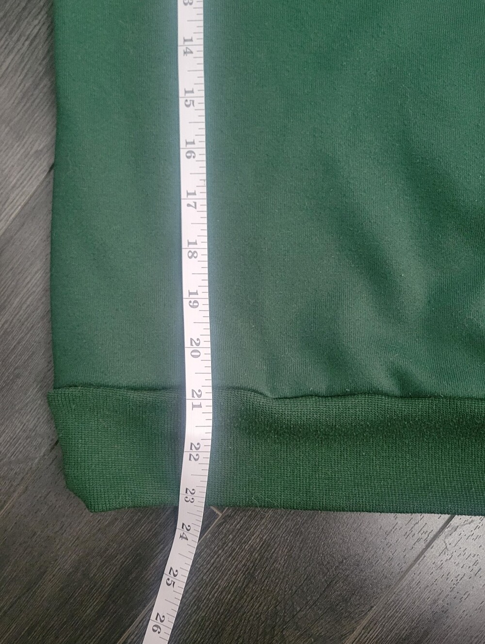 CIDER Size S Green Graphic Crewneck Sweater Cozy Happy Vibes Vtg-Inspired - Picture 6 of 6